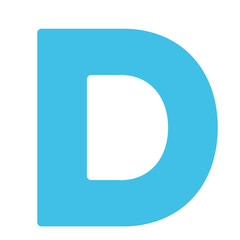 Letter D

