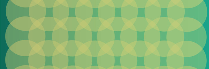 Abstract Interlocking Circles Pattern