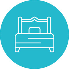 Single Bed Icon