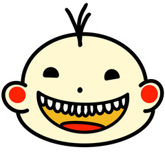 Laughing 