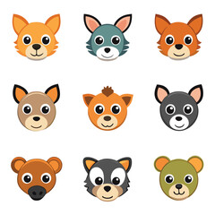Fototapeta premium A diverse Vector set Illustrator Artwork Design