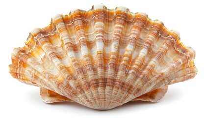 Obraz premium Clam Shell Isolated on White