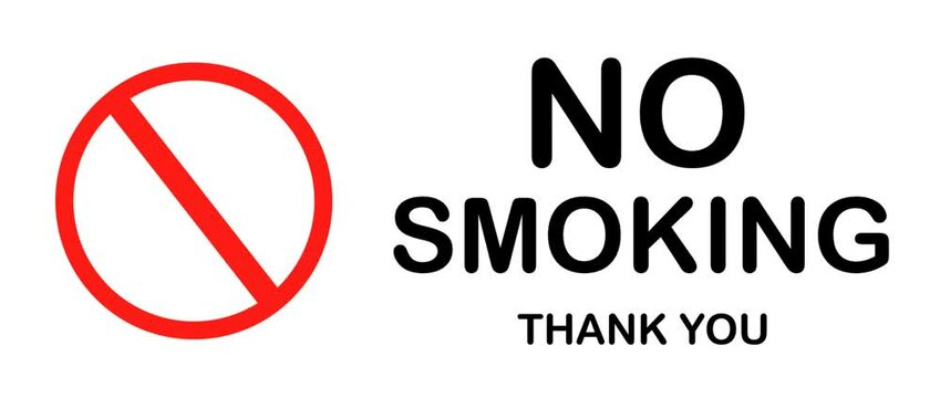 no smoking sign