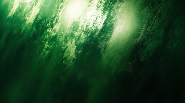 Green brush strokes texture with light effect on the top side of the image. Great for wallpapers, backgrounds, or artistic green concept graphic designs.
