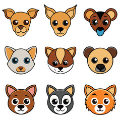 A diverse Vector set Illustrator Artwork Design