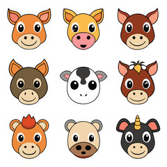 A diverse Vector set Illustrator Artwork Design