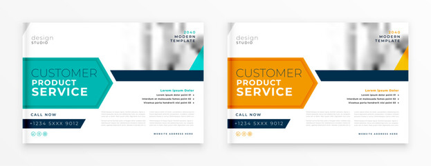 modern business brochure layout for annually magazine or booklet