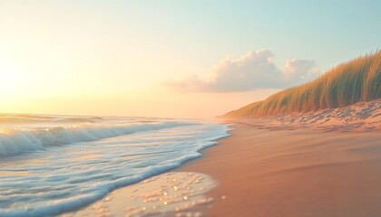 Sunrise Ocean Beach Tranquility.