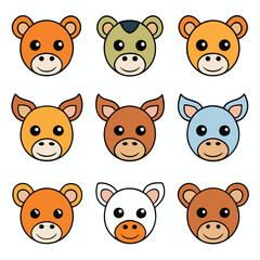 A diverse Vector set Illustrator Artwork Design