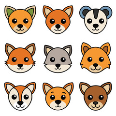 A diverse Vector set Illustrator Artwork Design