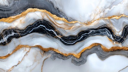 Elegant marble texture with golden veins interior design digital art luxury home top view aesthetic appeal