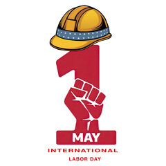 A Realistic Illustration of 1st May labor day