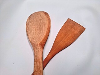 wooden kitchen utensils