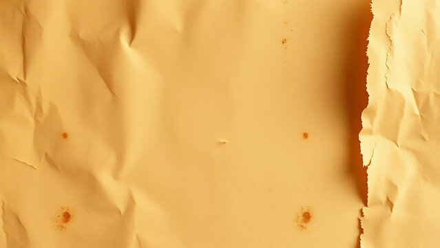 Textured Aged Paper Background With Rips and Stains