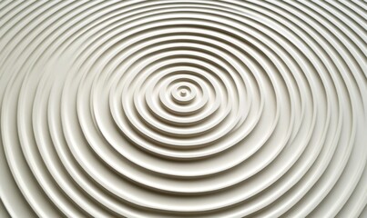 Obraz premium Concentric white ripple pattern background for design