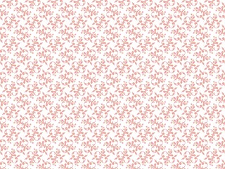 花模様の壁紙