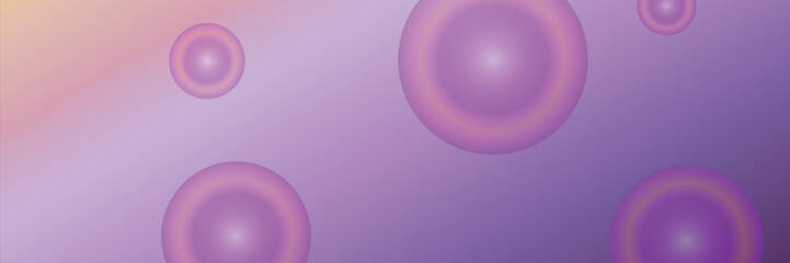 Abstract Purple Circles