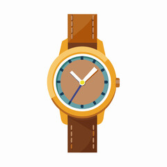 wristwatch vector illustration
