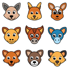 Fototapeta premium A diverse Vector set Illustrator Artwork Design