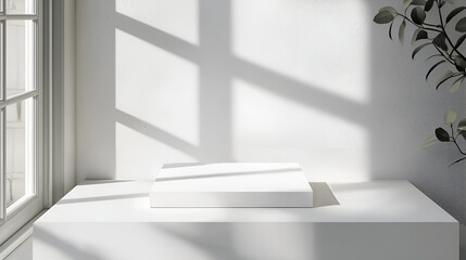 Photorealistic Blank Business Card Mockup with Soft Shadows