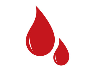 Fototapeta premium Blood Drops Icon