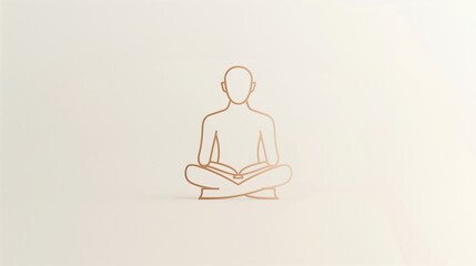 A person reading a book icon, representing knowledge, outlined on a white background.