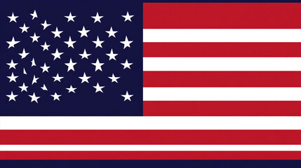 Naklejka premium american flag background American flag for Memorial Day, 4th of July, Labour Day hand lettering background banner template.Happy memorial day concept made from vintage american flag