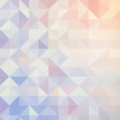 Fototapeta premium Dynamic composition of soft pastel triangles arranged elegantly with smooth gradients for a modern aesthetic appeal