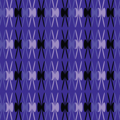 Blue Abstract seamless lines pattern. Repeated elegant pattern background.  