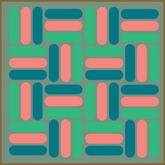 Minimalist lines pattern. Seamless patern with geometric elements