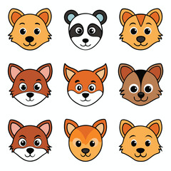 Fototapeta premium A diverse Vector set Illustrator Artwork Design