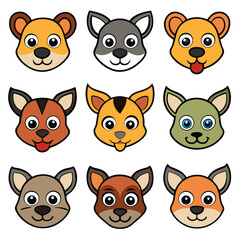 A diverse Vector set Illustrator Artwork Design