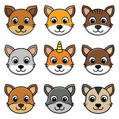 Fototapeta premium A diverse Vector set Illustrator Artwork Design