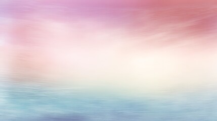 Obraz premium Abstract Pastel Sky and Ocean Blend