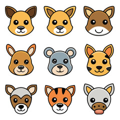 Fototapeta premium A diverse Vector set Illustrator Artwork Design