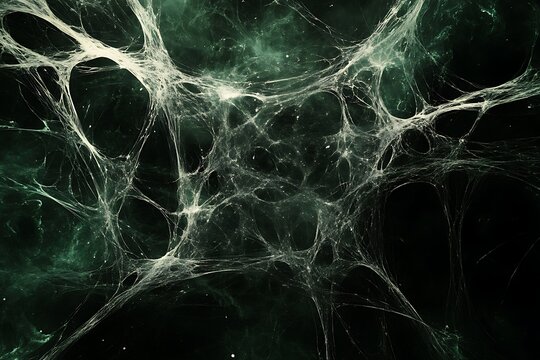 Intricate Spiderweb Texture Background