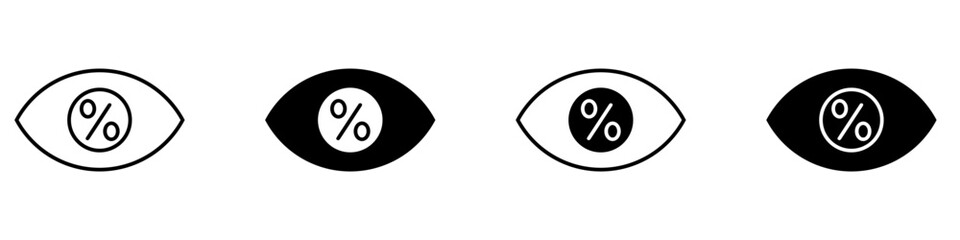 Money and finance icon vector set. Interest and taxes illustration sign collection. Budget and income symbol or logo.