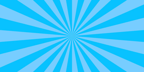 Abstract blue retro sunburst pattern colorful design. Vintage sunrays illustration swirl grunge backdrop line. sun beam vector banner design and comic burst gradient concept pattern.	
