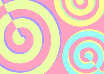 colorful spiral background