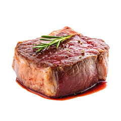 Premium Fillet Steak on transparent background