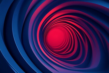 Obraz premium Abstract Spiral Tunnel Design