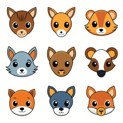 Fototapeta premium A diverse Vector set Illustrator Artwork Design