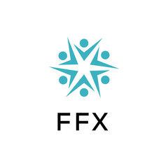 FFX creative minimalist letter logo.