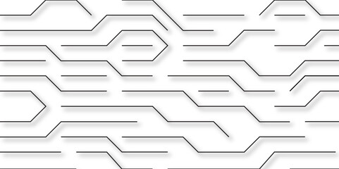 Abstract circuit technology background vector technology pattern design. Concept of circuit board background isolated on white background. Circuit technology background with hi-tech digital vector.