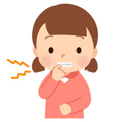 爪を噛む癖のある子ども　発達障害