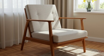 Sunlit Armchair Detail