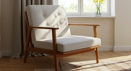 Sunlit Armchair Detail