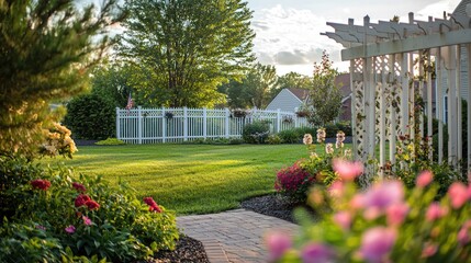 Obraz premium Aluminum Fence Companies
