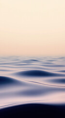 Obraz premium Calm Ocean Surface at Dusk