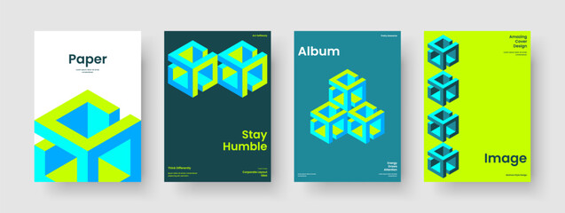 Fototapeta premium Geometric Background Layout. Isolated Brochure Design. Creative Banner Template. Poster. Report. Flyer. Book Cover. Business Presentation. Portfolio. Magazine. Pamphlet. Newsletter. Notebook